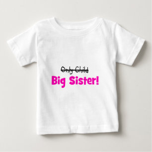 T-shirt Pour Bébé Enfant seulement -> GRANDE SOEUR!