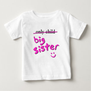 T-shirt Pour Bébé Enfant uniquement / Grande soeur