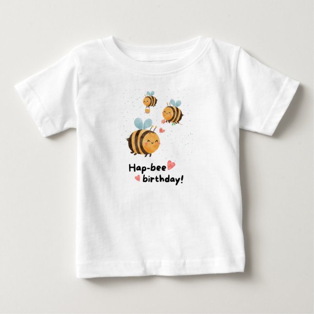T-shirt Pour Bébé Enfants d'anniversaire (Devant)