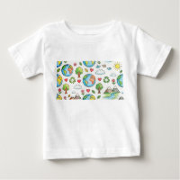enfants dessinant la terre crayon couleur crayon d