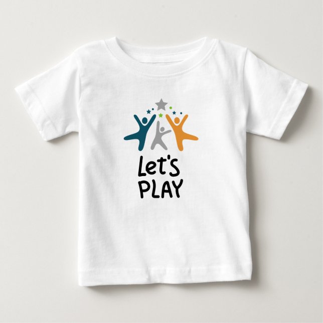 T-shirt Pour Bébé Enfants d'été (Devant)