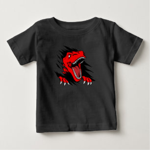 T-shirt Pour Bébé Enfants dinosaures