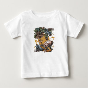 T-shirt Pour Bébé Enfants Humains Et Arbres
