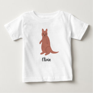 T-shirt Pour Bébé Enfants personnalisés Kangaroos Filles Baby T-shir