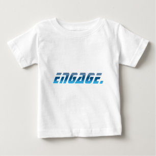 T-shirt Pour Bébé Engagez