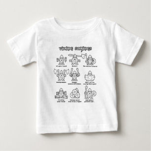 T-shirt Pour Bébé Énonciations de Viking