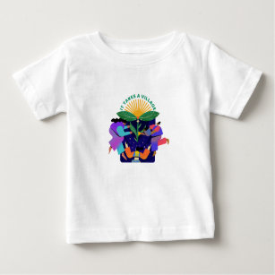 T-shirt Pour Bébé Enregistrer la nature