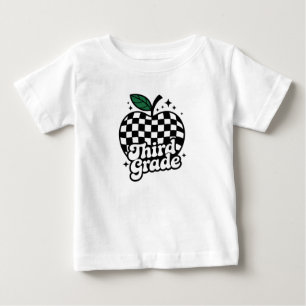 T-shirt Pour Bébé Enseignant Troisième Année 3ème Rentree Des Classe