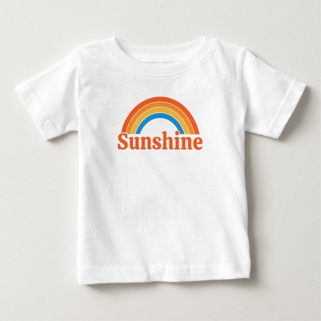 T-shirt Pour Bébé Ensoleillement  (Devant)