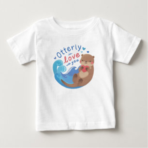 T-shirt Pour Bébé Entièrement amoureux de toi