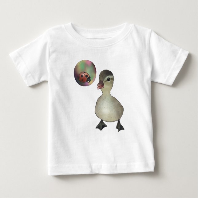 T-shirt Pour Bébé Entlein (Devant)