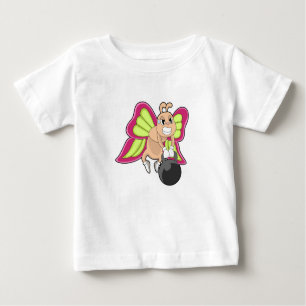 T-shirt Pour Bébé Entraînement de résistance aux papillons