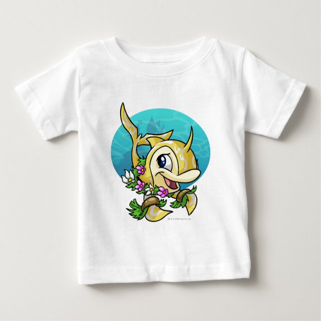 T-shirt Pour Bébé Épave d'île (Devant)