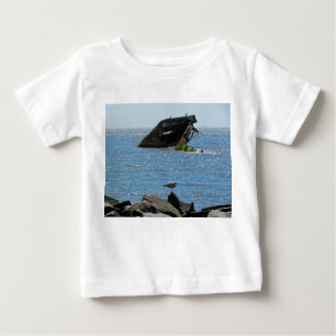 T-shirt Pour Bébé Épave du cap May