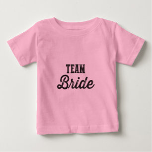 T-shirt Pour Bébé Épouse d'équipe