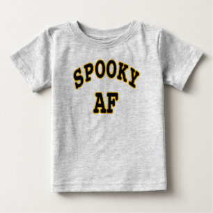 T-SHIRT POUR BÉBÉ ÉPOUVANTABLE AF- HALLOWEEN LAID