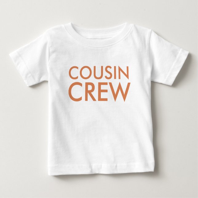 T-shirt Pour Bébé Équipage Cousin | Famille Cousin correspondante (Devant)