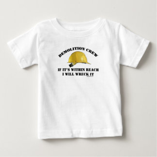 T-shirt Pour Bébé Équipage de démolition