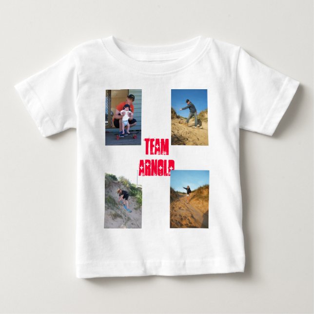 T-shirt Pour Bébé Équipe Arnold Boardriders (Devant)