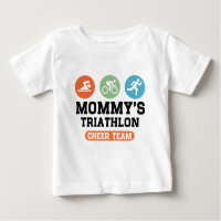 Équipe d'acclamation du triathlon de la maman