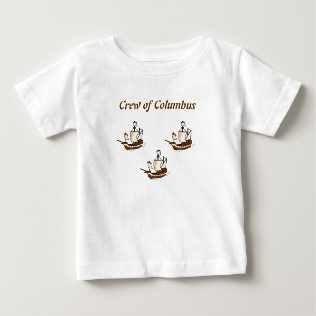 T-shirt Pour Bébé Équipe de Columbus - (Devant)