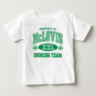 T-shirt Pour Bébé Équipe d'Irlande de boisson McLovin