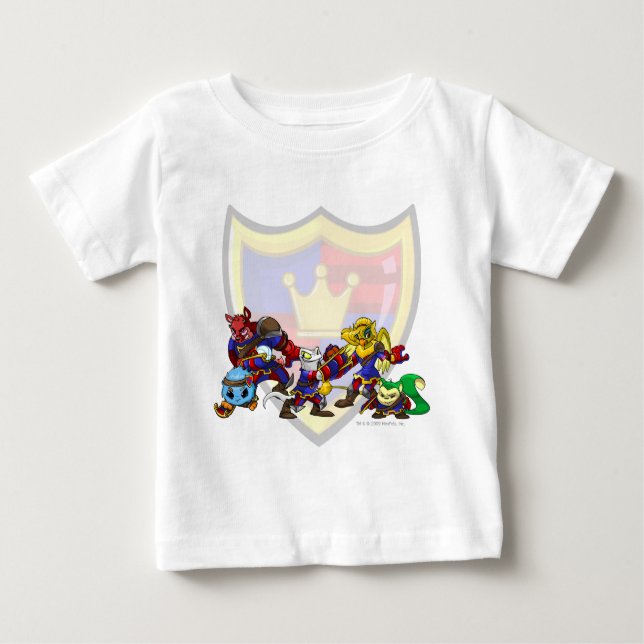 T-shirt Pour Bébé Équipe Meridell Group (Devant)