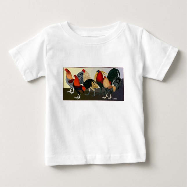 T-shirt Pour Bébé Équipe Rooster Dream (Devant)