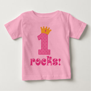 T-shirt Pour Bébé Ęr anniversaire de filles