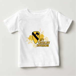 T-shirt Pour Bébé ęr Division de cavalerie