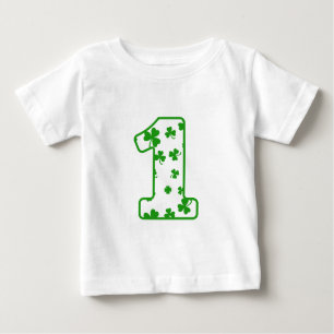 T-shirt Pour Bébé ęr Garçon irlandais V1 d'anniversaire chanceux de