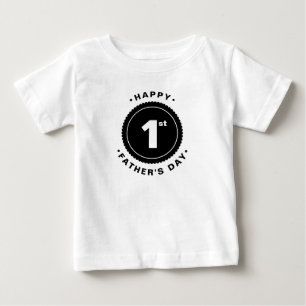 T-shirt Pour Bébé Ęr T-shirt heureux de bébé de fête des pères