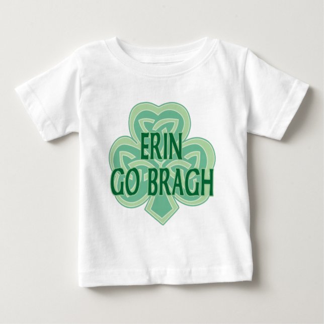 T-shirt Pour Bébé Erin Go Bragh Baby Shirt (Devant)