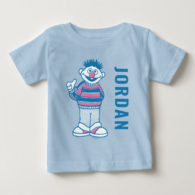 T-shirt Pour Bébé Ernie | T'es fâché, Bert? (Devant)