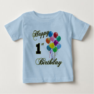T-shirt Pour Bébé Ęrs nourrisson et chemises heureux d'anniversaire