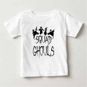T-shirt Pour Bébé Escadron d'Halloween Ghouls