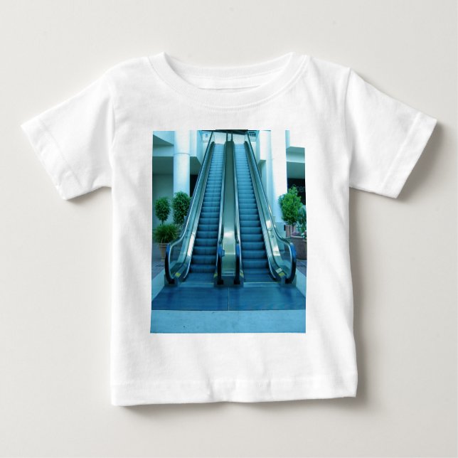 T-shirt Pour Bébé escalator (Devant)