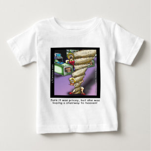 T-shirt Pour Bébé Escaliers Célestes Hors de Prix Drôle