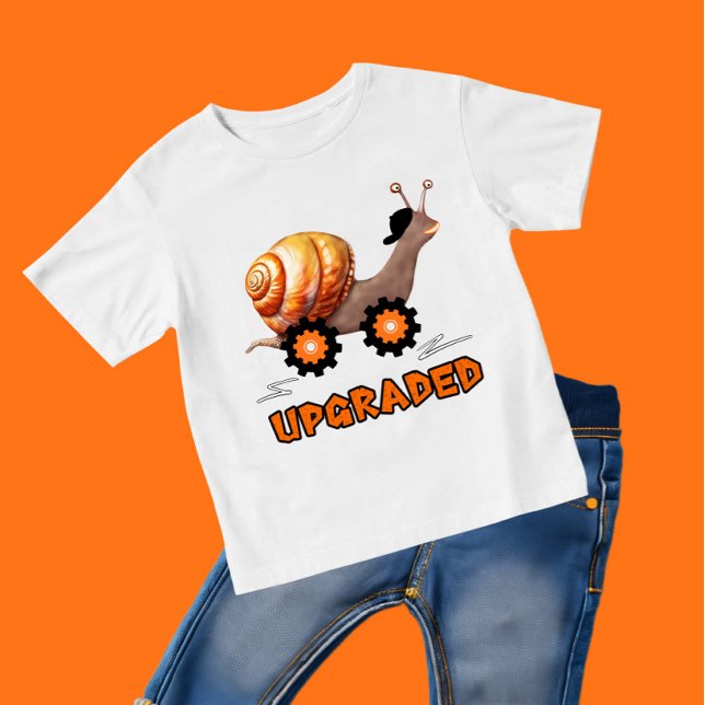 T-shirt Pour Bébé Escargot rapide (Créateur téléchargé)