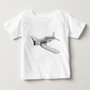 T-shirt Pour Bébé ESM F-4U Avion de Corse
