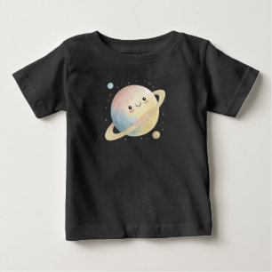 T-shirt Pour Bébé Espace Saturn Enfants