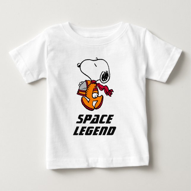 T-shirt Pour Bébé ESPACE | Snoopy (Devant)