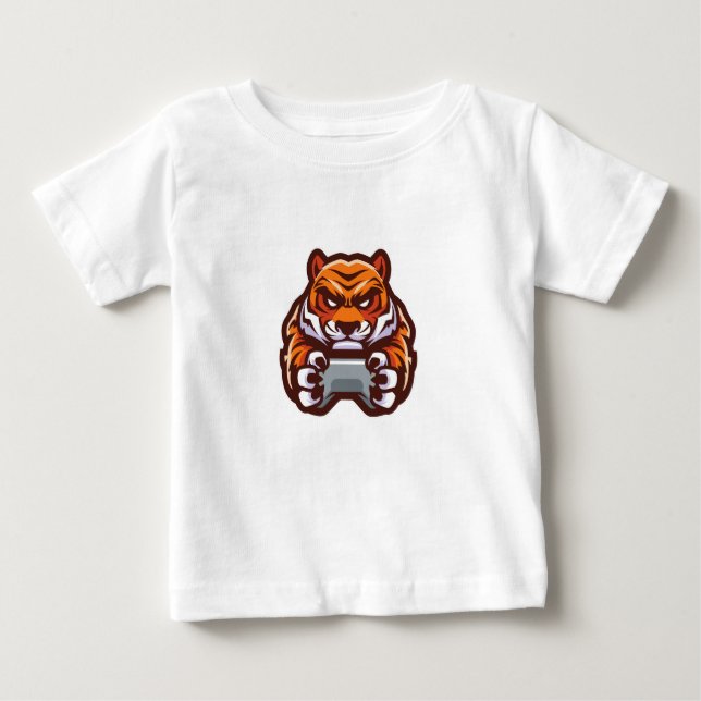 T-shirt Pour Bébé Esparat : Enigmatic Elegance. (Devant)