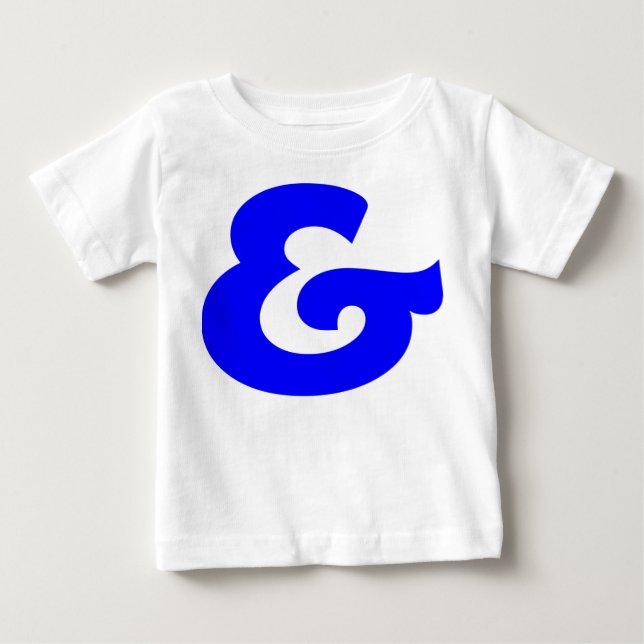 T-shirt Pour Bébé Esperluette (Devant)