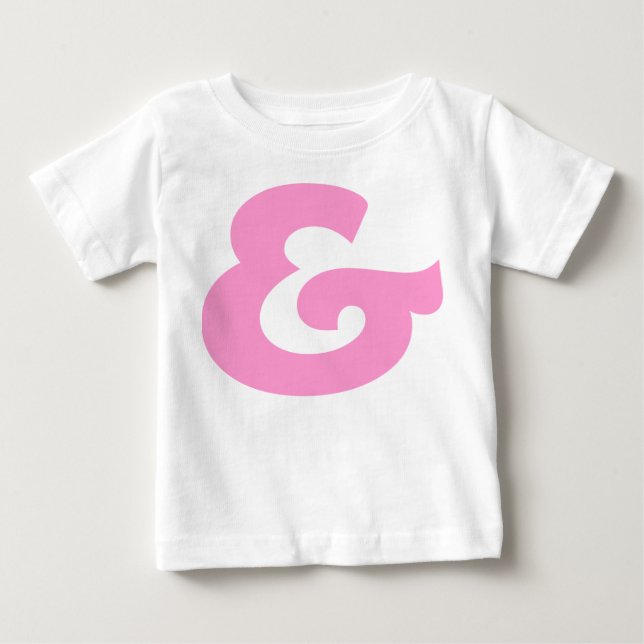 T-shirt Pour Bébé Esperluette (Devant)