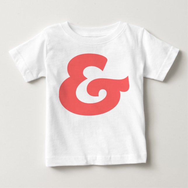 T-shirt Pour Bébé Esperluette (Devant)
