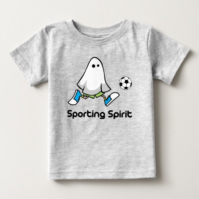 T-shirt Pour Bébé Esprit sportif (Devant)