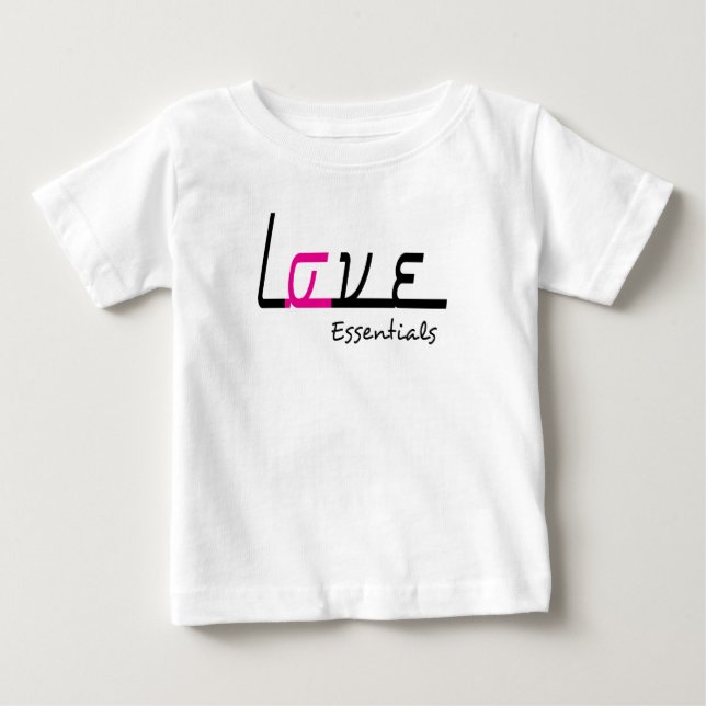 T-shirt Pour Bébé Essentiels de l'amour (Devant)