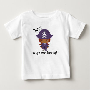 T-shirt Pour Bébé Essuie-moi Booty ! drôles de rameper bébé