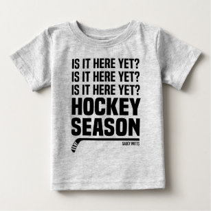 T-shirt Pour Bébé Est-ce là encore Hockey Saison bébé